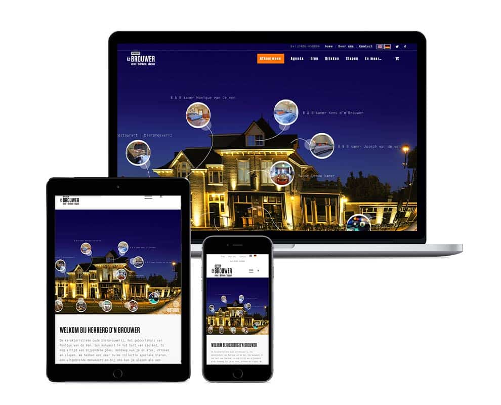 Webdesign_Herberg-dn-brouwer_creabron-1 webdesign ontwerp Herberg d'n Brouwer zeeland