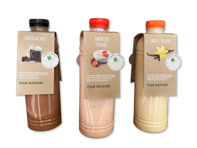 Logo ontwerp voor flessenhanger