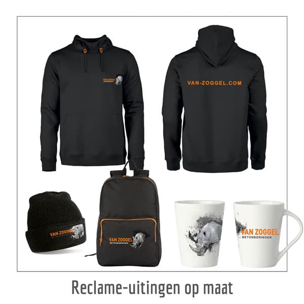 reclame uitingen voor Van Zoggel