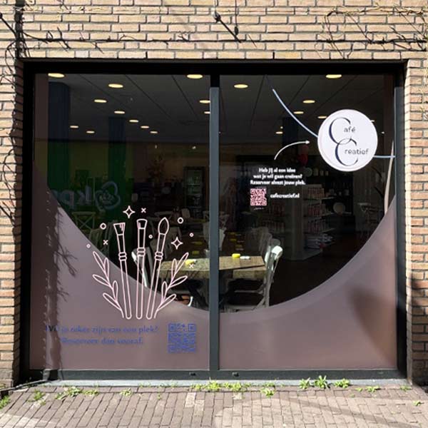 raambelettering Uden