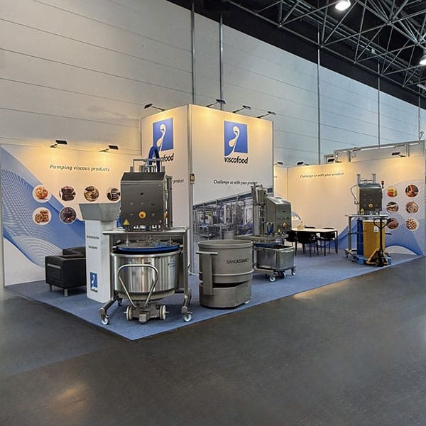 design ontwerp voor stand Viscofood